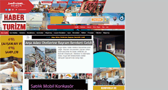 Desktop Screenshot of haberturizm.com